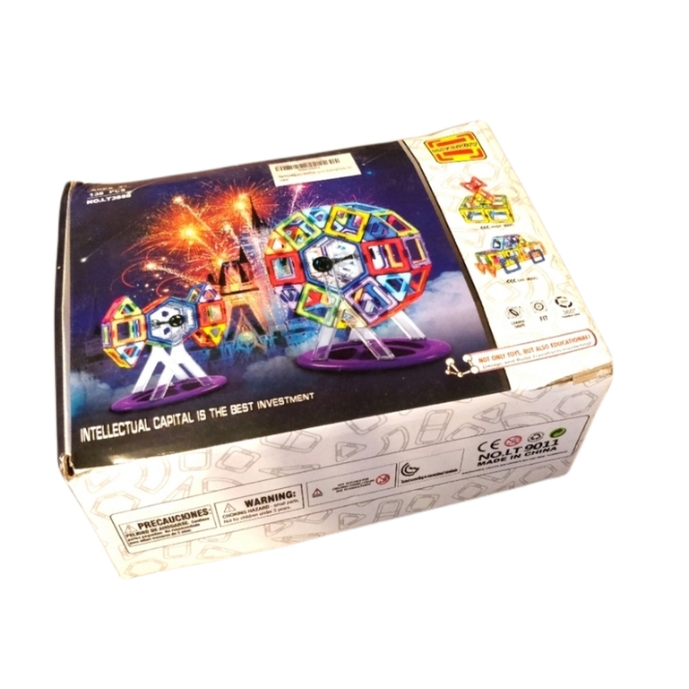 138 pcs magnetic building set